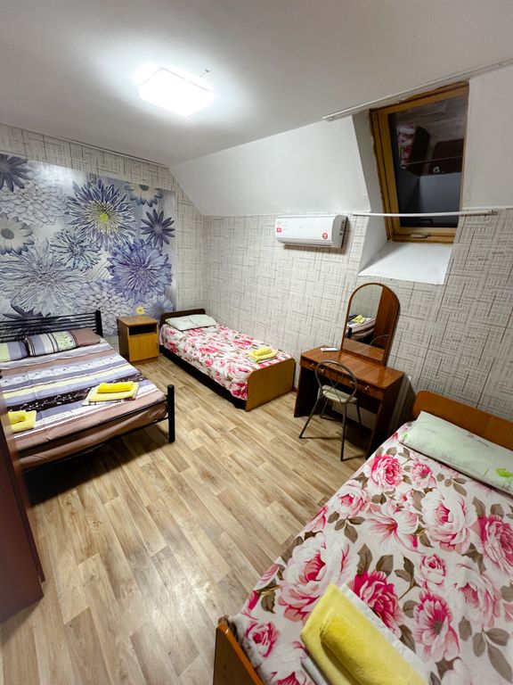 Семейный номер эконом с видом на горы