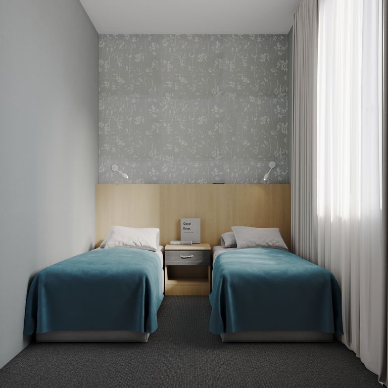 Двухместный номер с 2 отдельными кроватями стандарт