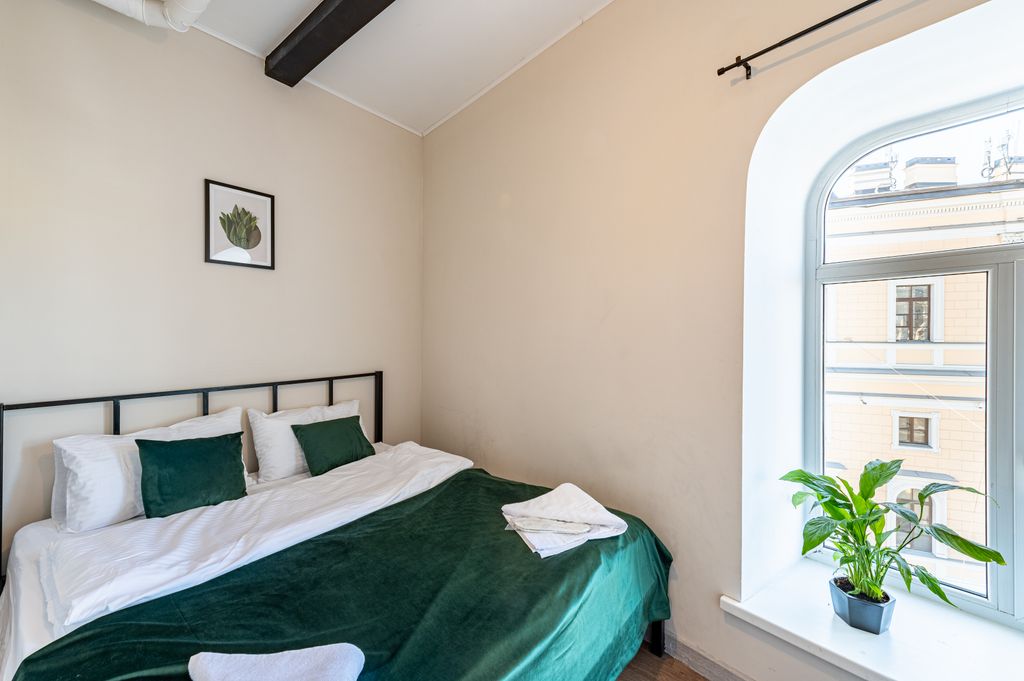 Двухместный номер с 1 кроватью с окном