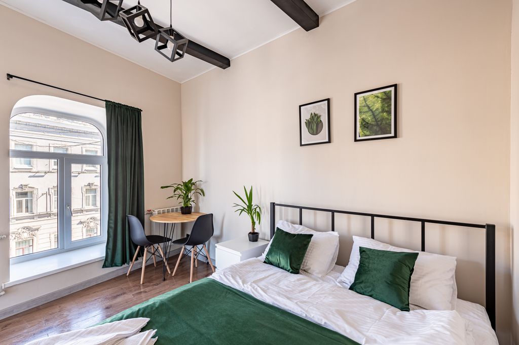 Двухместный номер с 1 кроватью люкс с видом на площадь Восстания