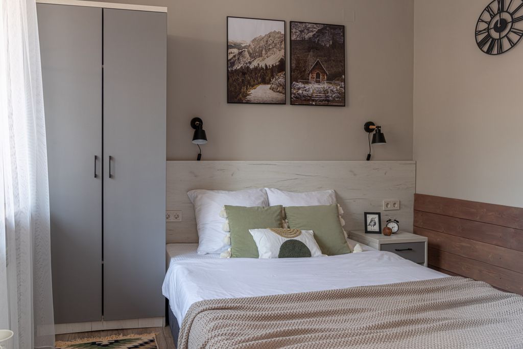 Двухместный номер с 1 кроватью стандарт в скандинавском стиле