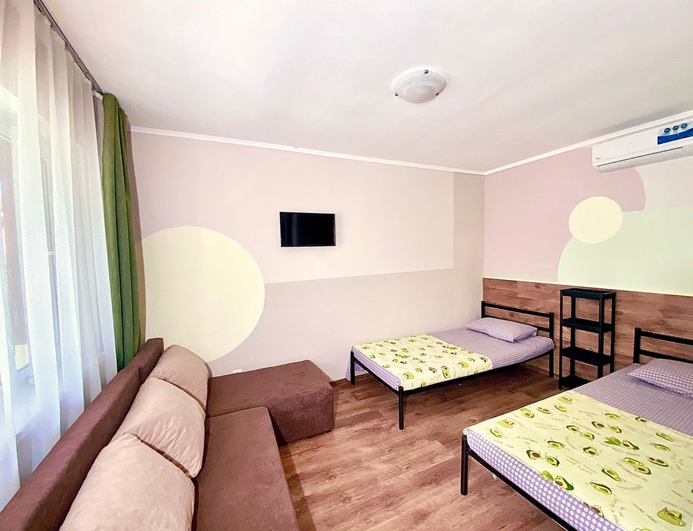 Трёхместный номер бунгало с террасой 2