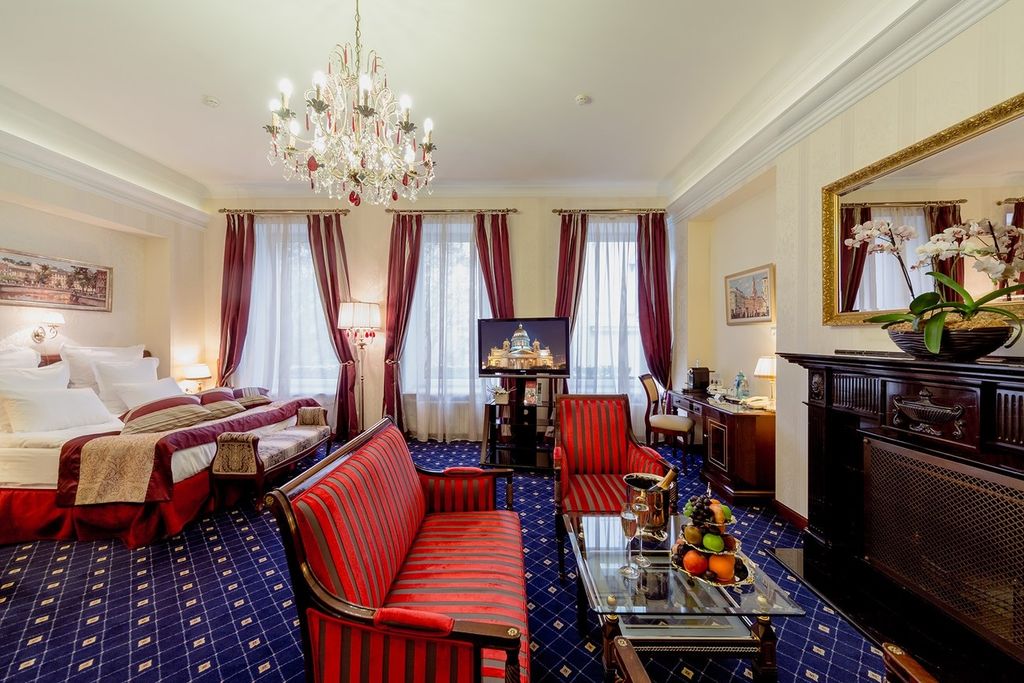 Двухместный номер с 1 кроватью люкс