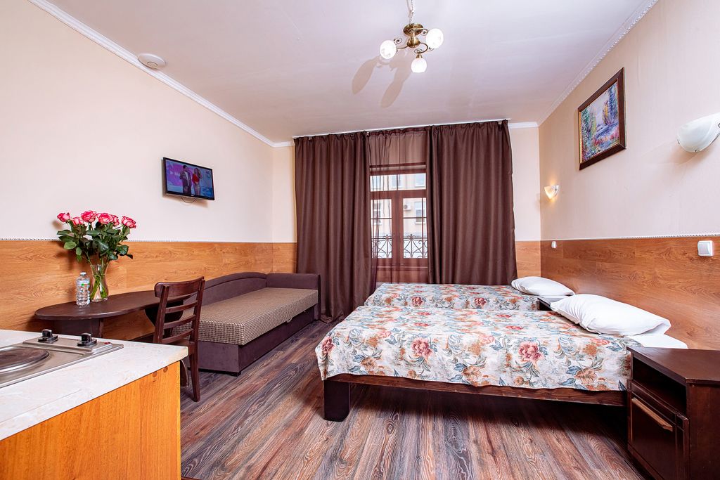 Четырёхместный номер студия