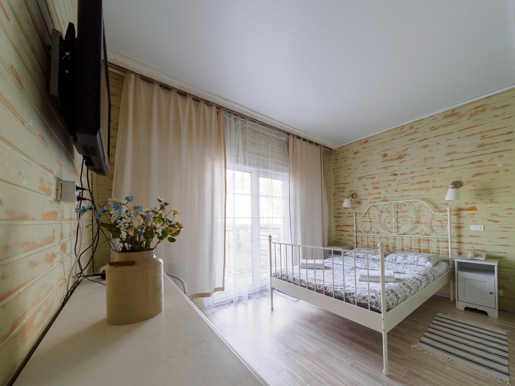 Двухместный номер с 1 кроватью стандарт с видом на Волгу