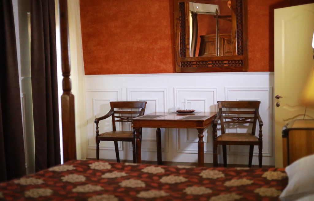 Двухместный номер с 1 кроватью с балконом