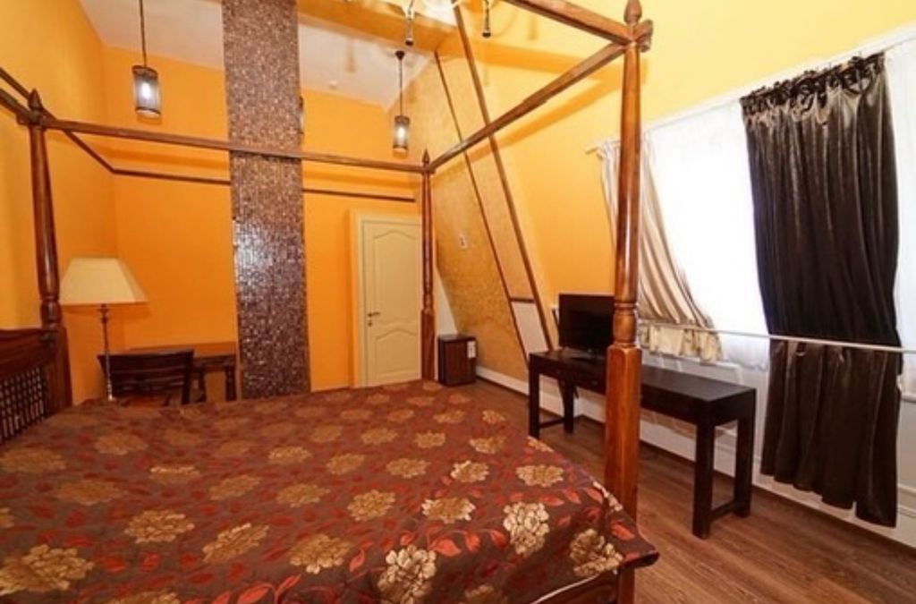 Двухместный номер с 1 кроватью с мансардными окнами