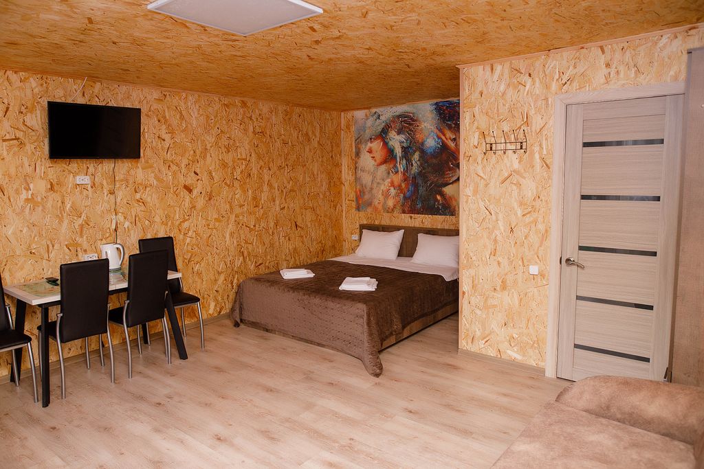 Четырёхместный номер однокомнатный дом студия