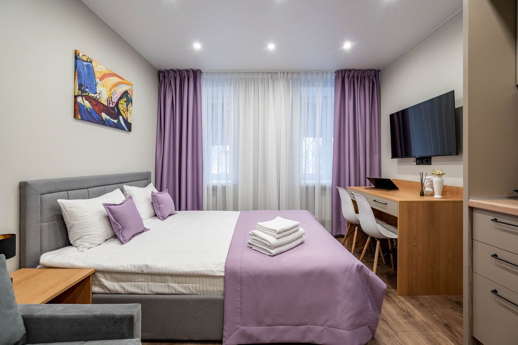 Двухместный номер с 1 кроватью с креслом