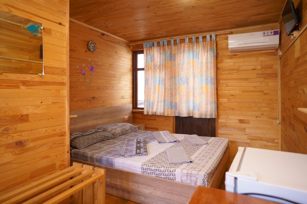 Двухместный номер с 1 кроватью улучшенный с видом на горы