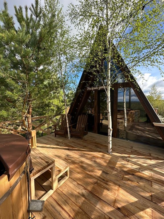 Дом дом №9 высотный дом А-фрейм