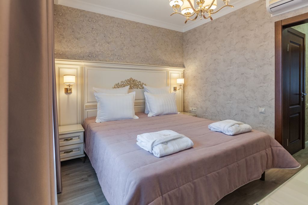 Двухместный номер с 1 кроватью Стандарт двухместный с видом на горы и окрестности