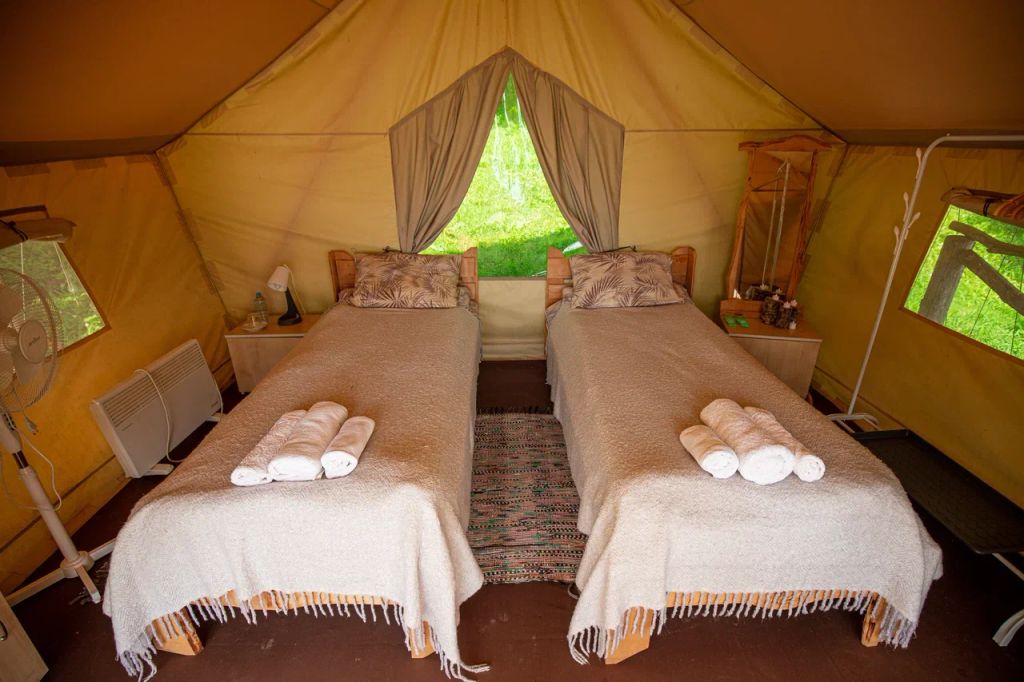Двухместный номер с 2 отдельными кроватями Сафари-тент