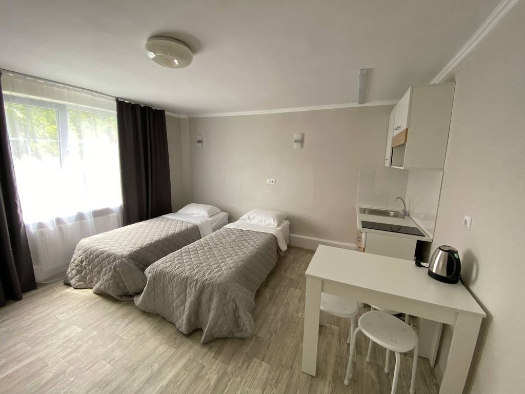 Двухместный номер с 2 отдельными кроватями студия 4