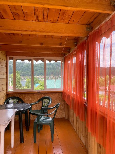 Веранда на первом этаже