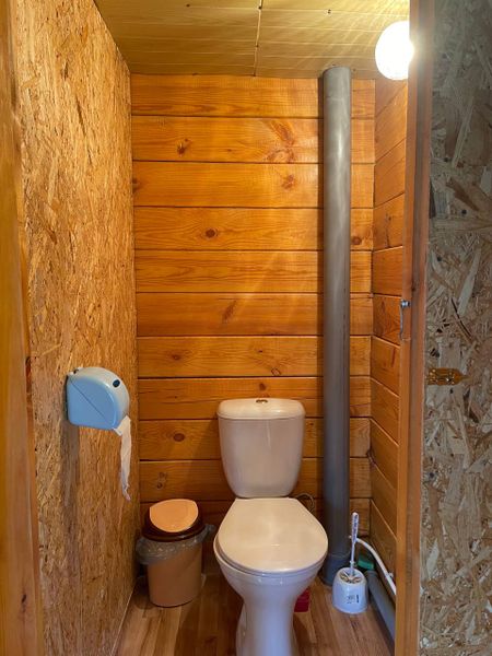 Туалет на втором этаже