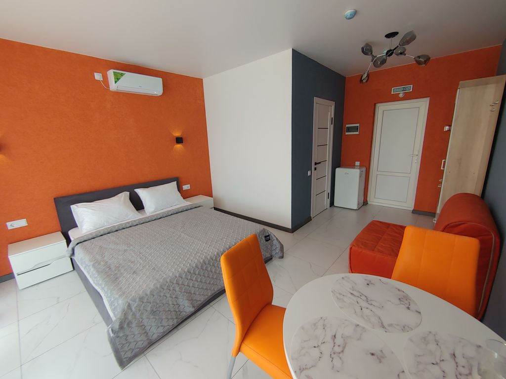 Трёхместный номер стандарт с видом на море