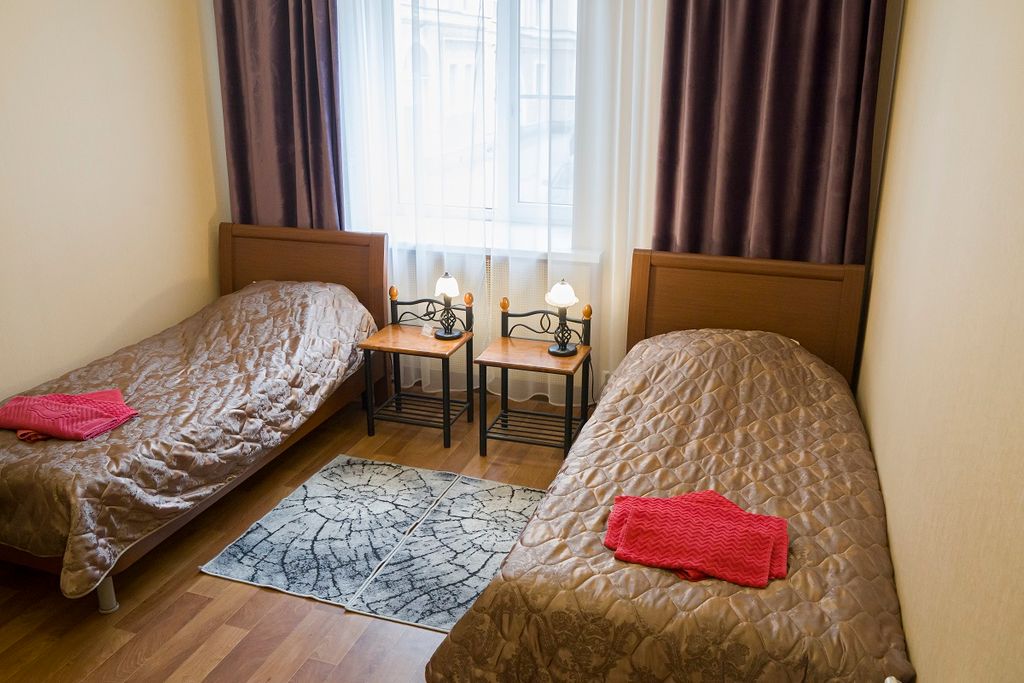 Двухместный номер с 2 отдельными кроватями эконом