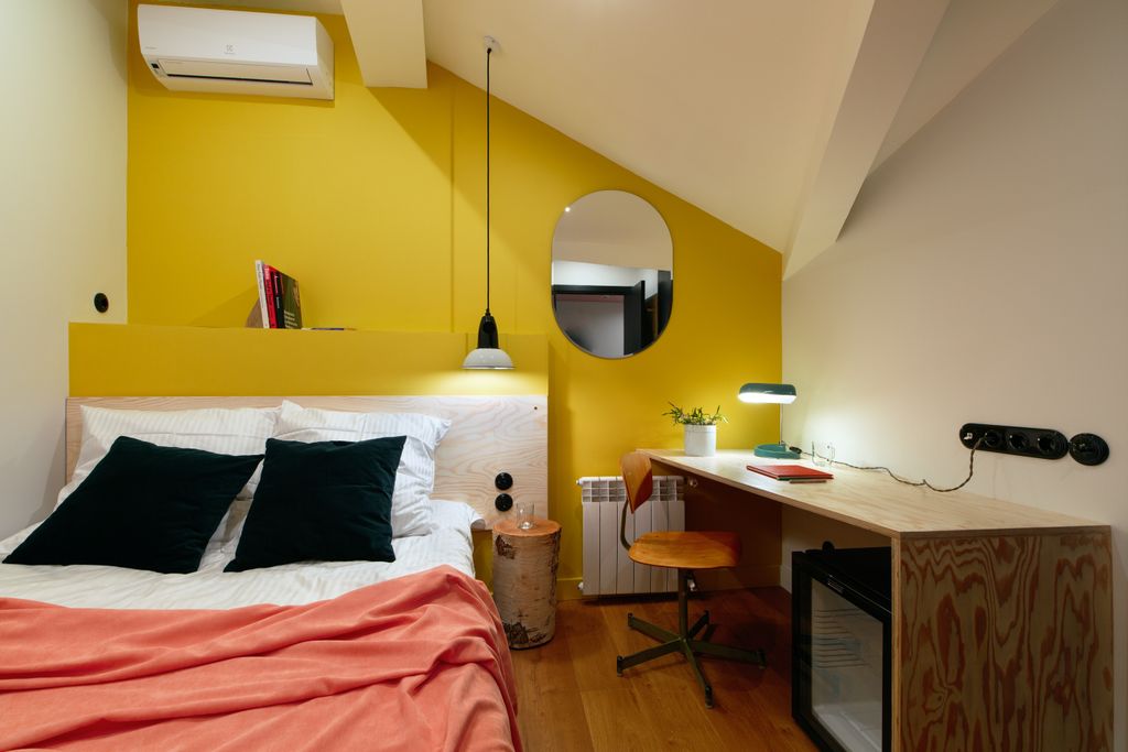 Двухместный номер с 1 кроватью без окна