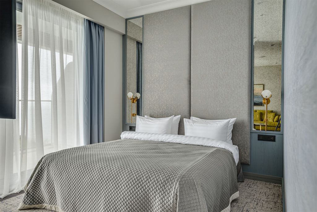 Двухместный номер с 1 кроватью делюкс с видом на море