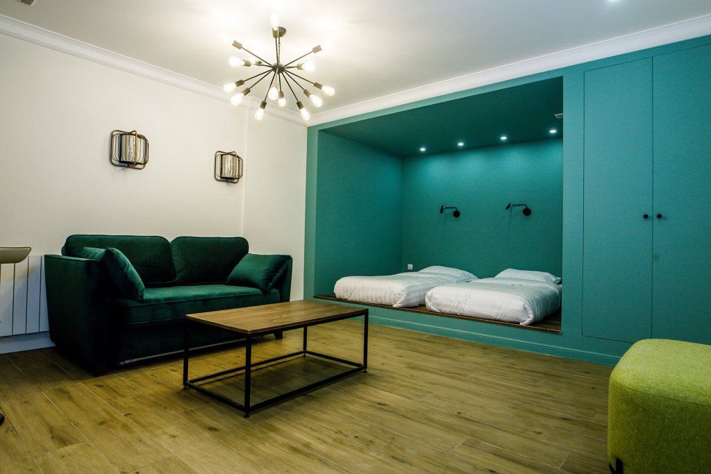 Двухместный номер с 2 отдельными кроватями или одной большой кроватью