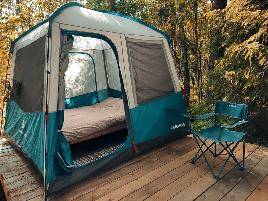 Палатка лесная