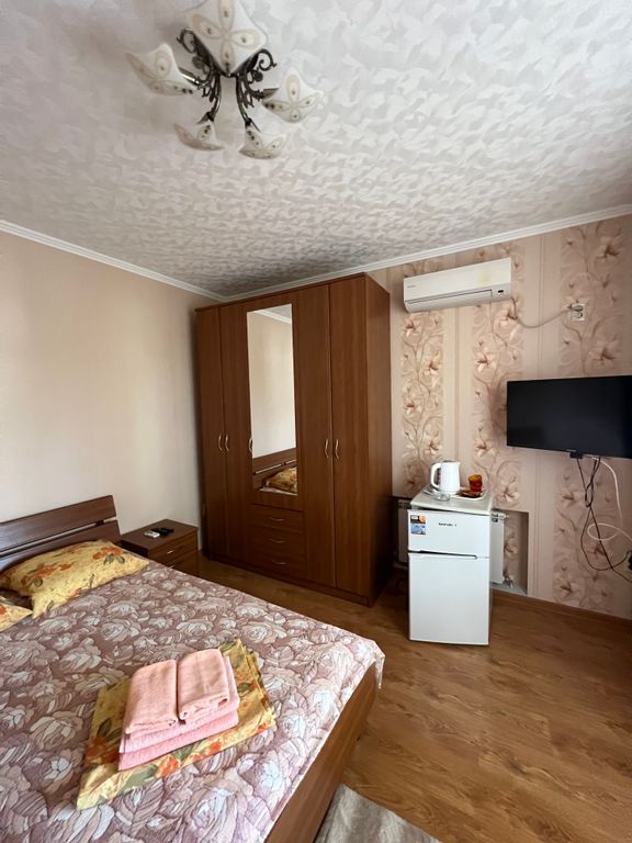 Двухместный номер с 1 кроватью улучшенный с видом на город