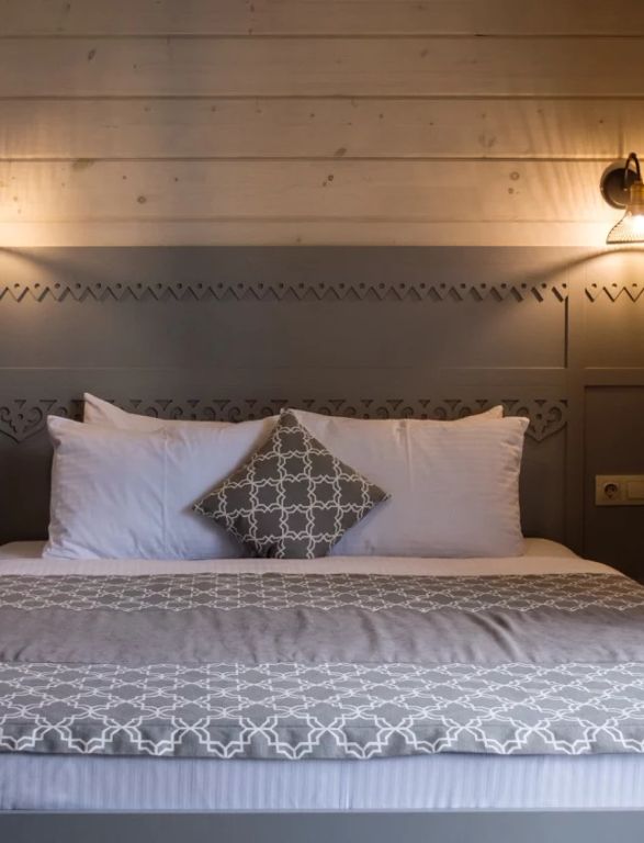 Двухместный номер с 1 кроватью студия с балконом, 1 этаж