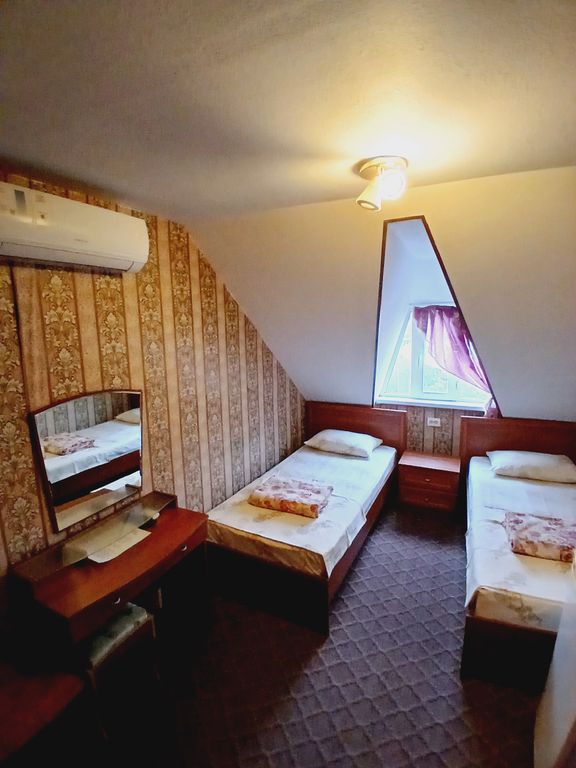 Двухместный номер с 2 отдельными кроватями Мансарда