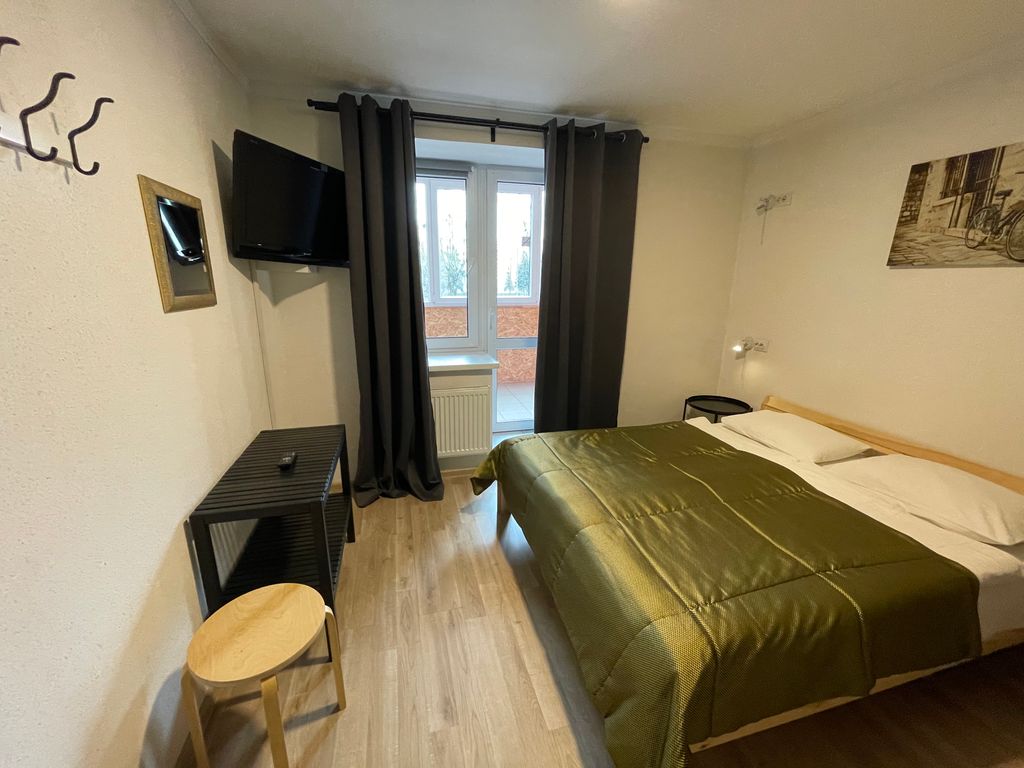 Семейный номер Double + двухъярусная кровать