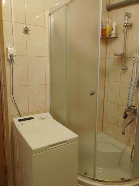 Стиральная машина в санузле