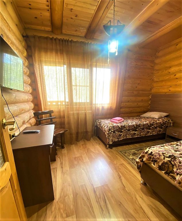 Двухместный номер с 2 отдельными кроватями Двухместный улучшенный номер в деревянном корпусе