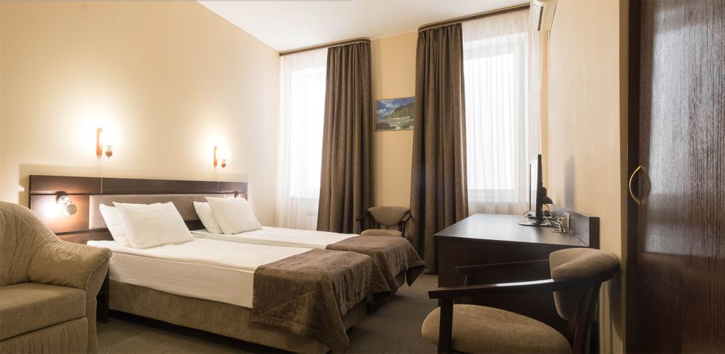 Двухместный номер с 1 кроватью или 2 раздельными класс В