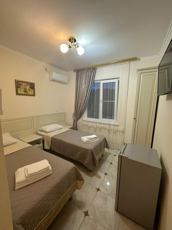 Двухместный номер с 2 отдельными кроватями стандарт с видом на горы