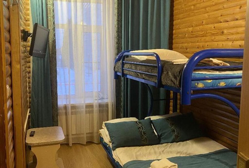 Семейный номер с двухъярусной кроватью