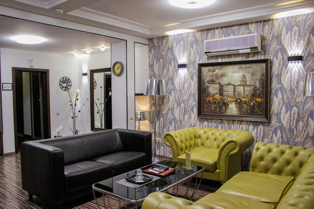 Двухместный номер с 1 кроватью люкс двухкомнатный