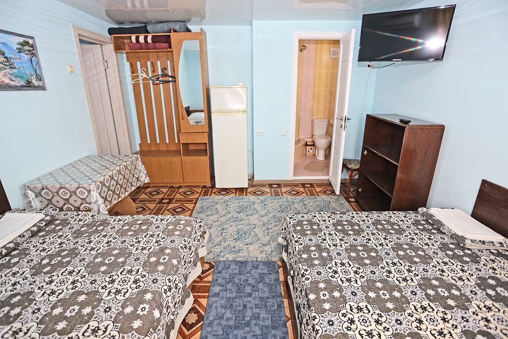 Четырёхместный номер в блоке с 2-х местным