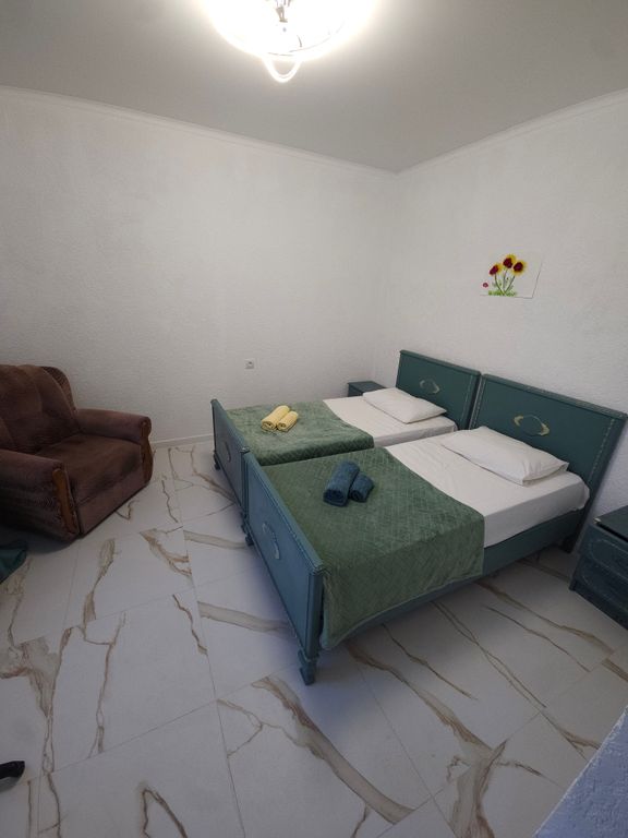 Двухместный номер с 2 отдельными кроватями Улучшенный с видом на сад