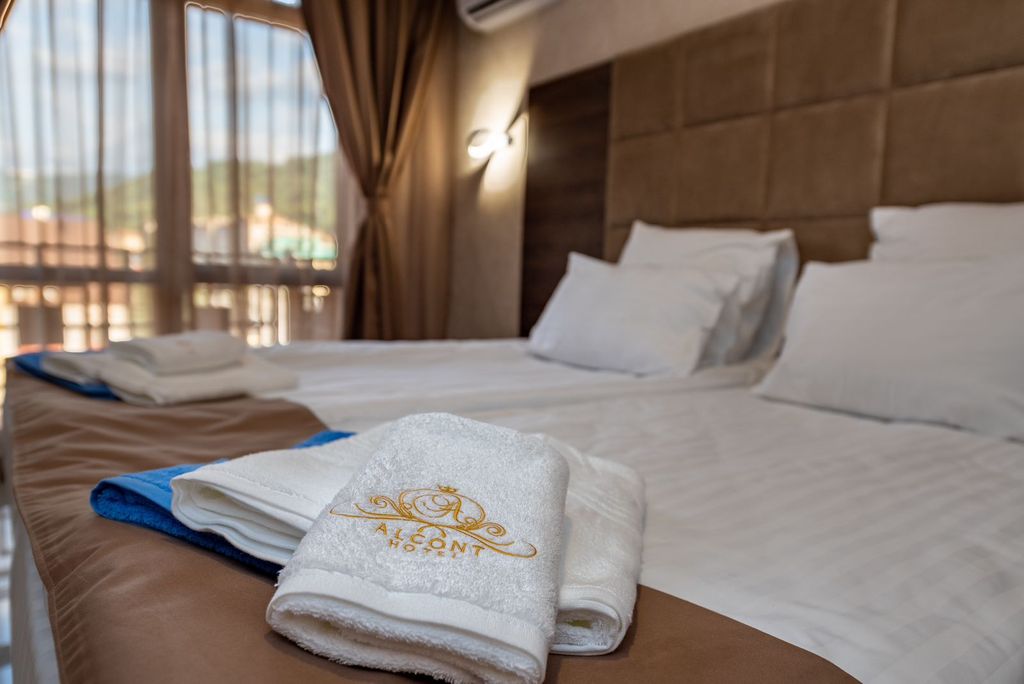 Двухместный номер с 1 кроватью или с 2 раздельными кроватями