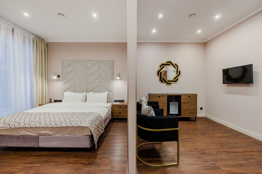 Двухместный номер с 1 кроватью люкс