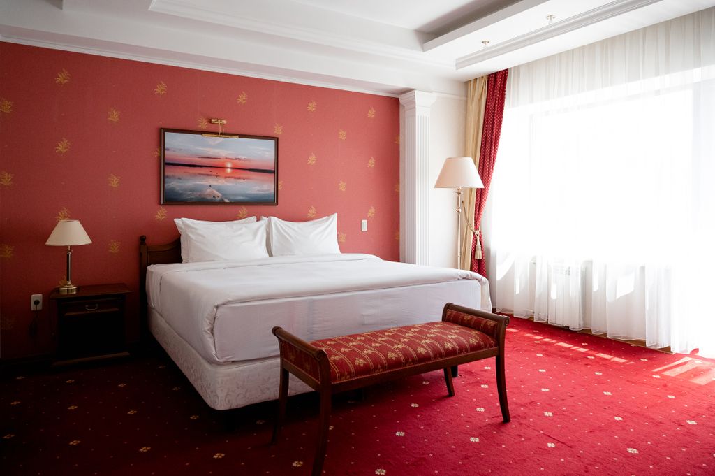 Двухместный номер с 1 кроватью Люкс