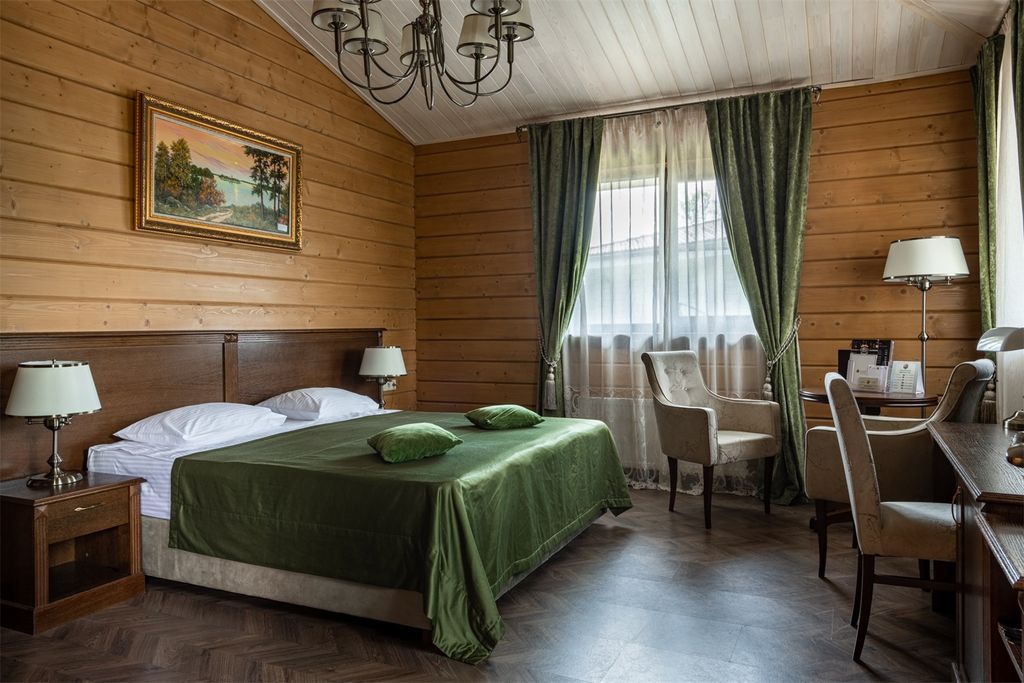 Двухместный номер с 1 кроватью шале 40 м2