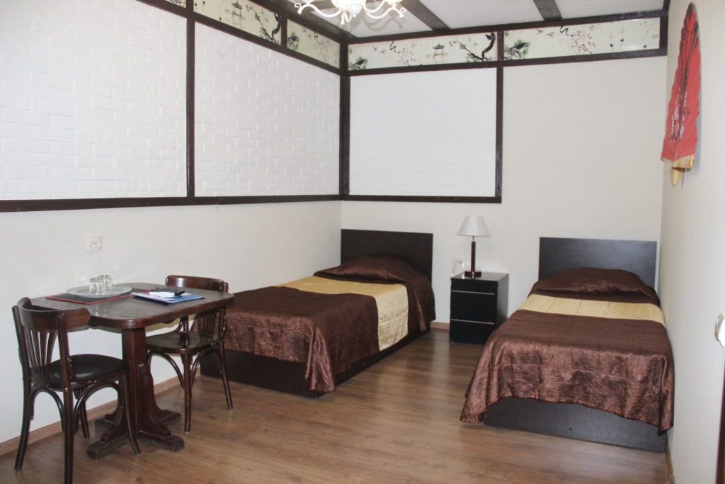 Двухместный номер с 2 отдельными кроватями без окна