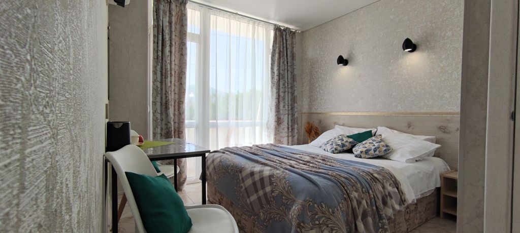 Двухместный с 1 кроватью с лоджией