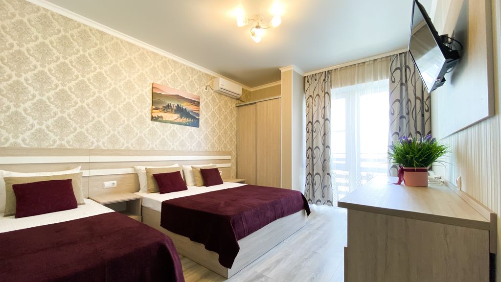 Четырёхместный номер стандарт