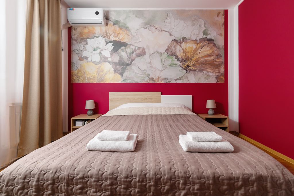 Двухместный номер с 2 отдельными кроватями улучшенный с видом на горы