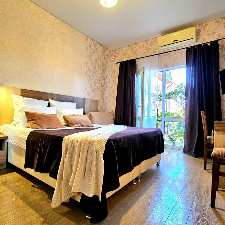 Двухместный с 1 кроватью улучшенный с видом на море