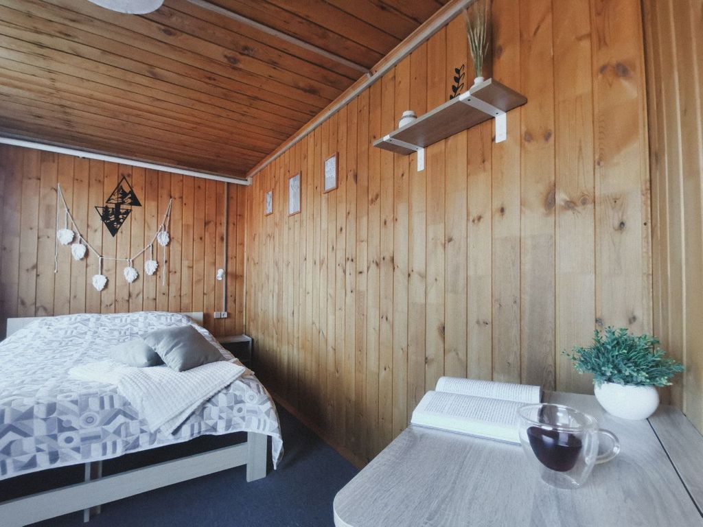 Двухместный номер с 1 кроватью стандарт с видом на горы