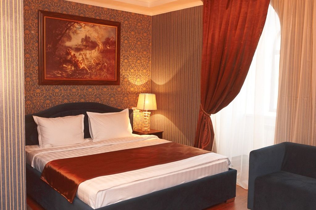 Двухместный номер с 1 кроватью люкс