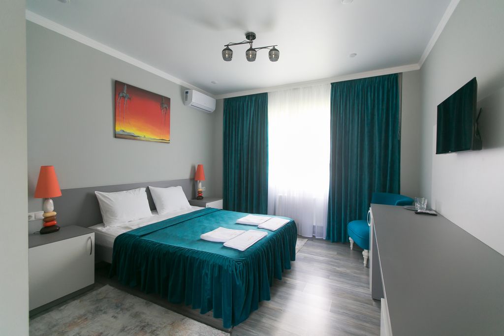 Двухместный номер с 1 кроватью стандарт с видом на горы